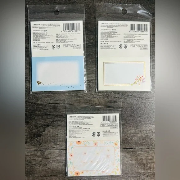 Daiso Small Letter Sets - Picture 2 of 7